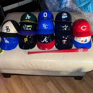 Plastic team hats
